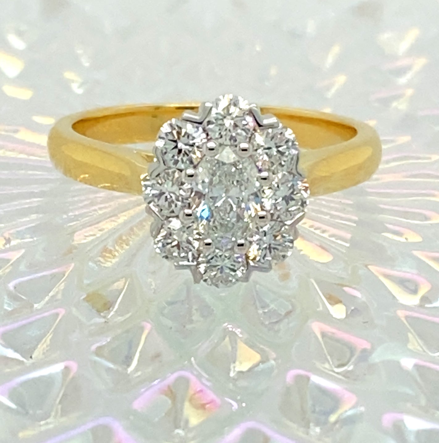 18ct Yellow Gold Diamond Ring