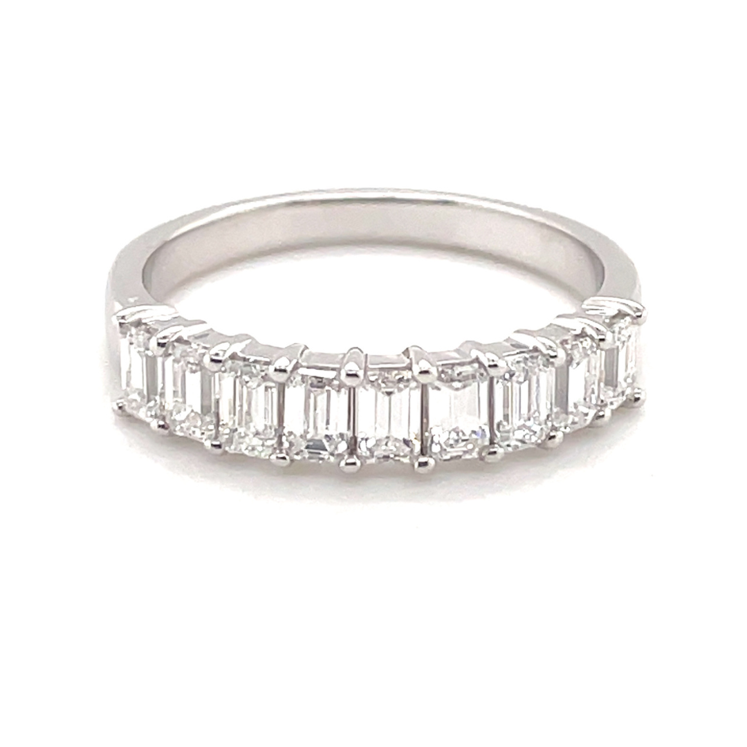 18ct White Gold Lab Grown 1.00ct Diamond Ring