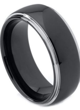Gents Tungsten Ring