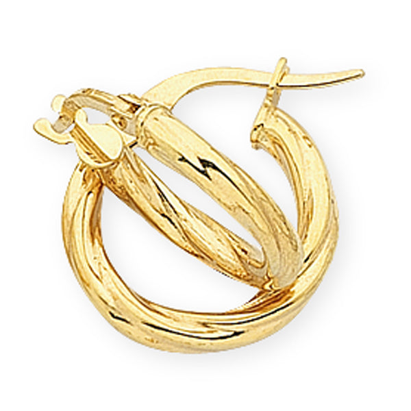 9ct Yellow Gold Hoops