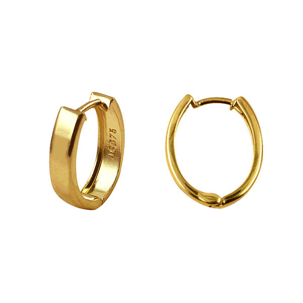 9ct Yellow Gold Huggies