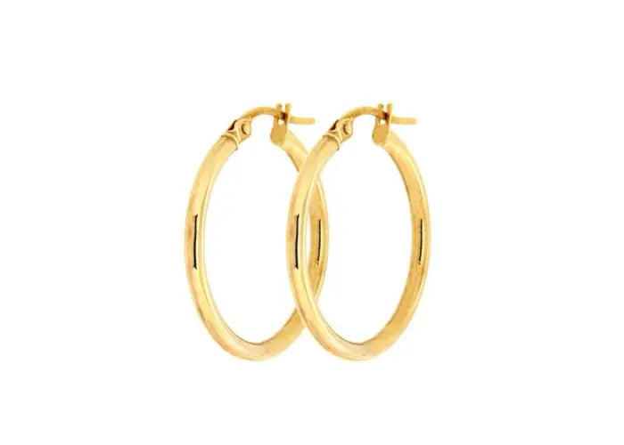 9ct Yellow Gold Hoops