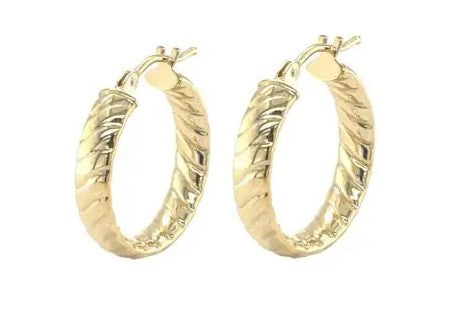 9ct Yellow Gold Hoops