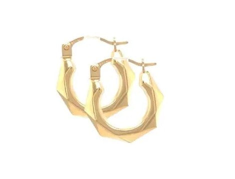 9ct Yellow Gold Hoops
