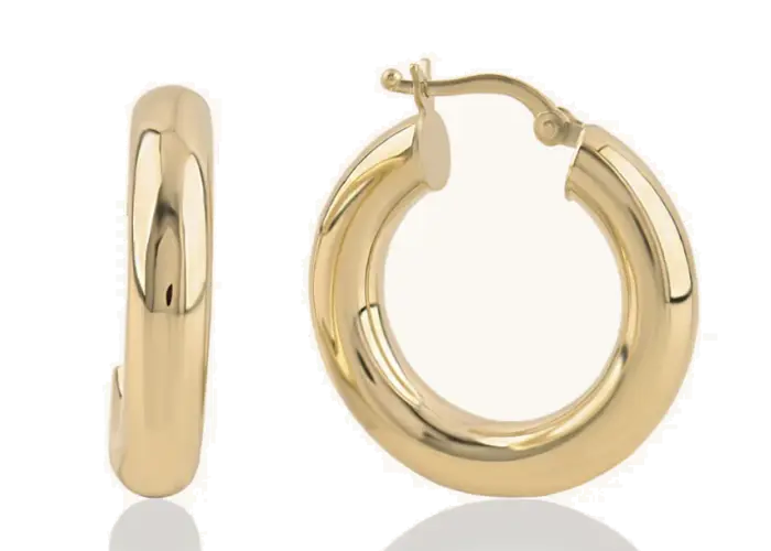 9ct Yellow Gold Hoops