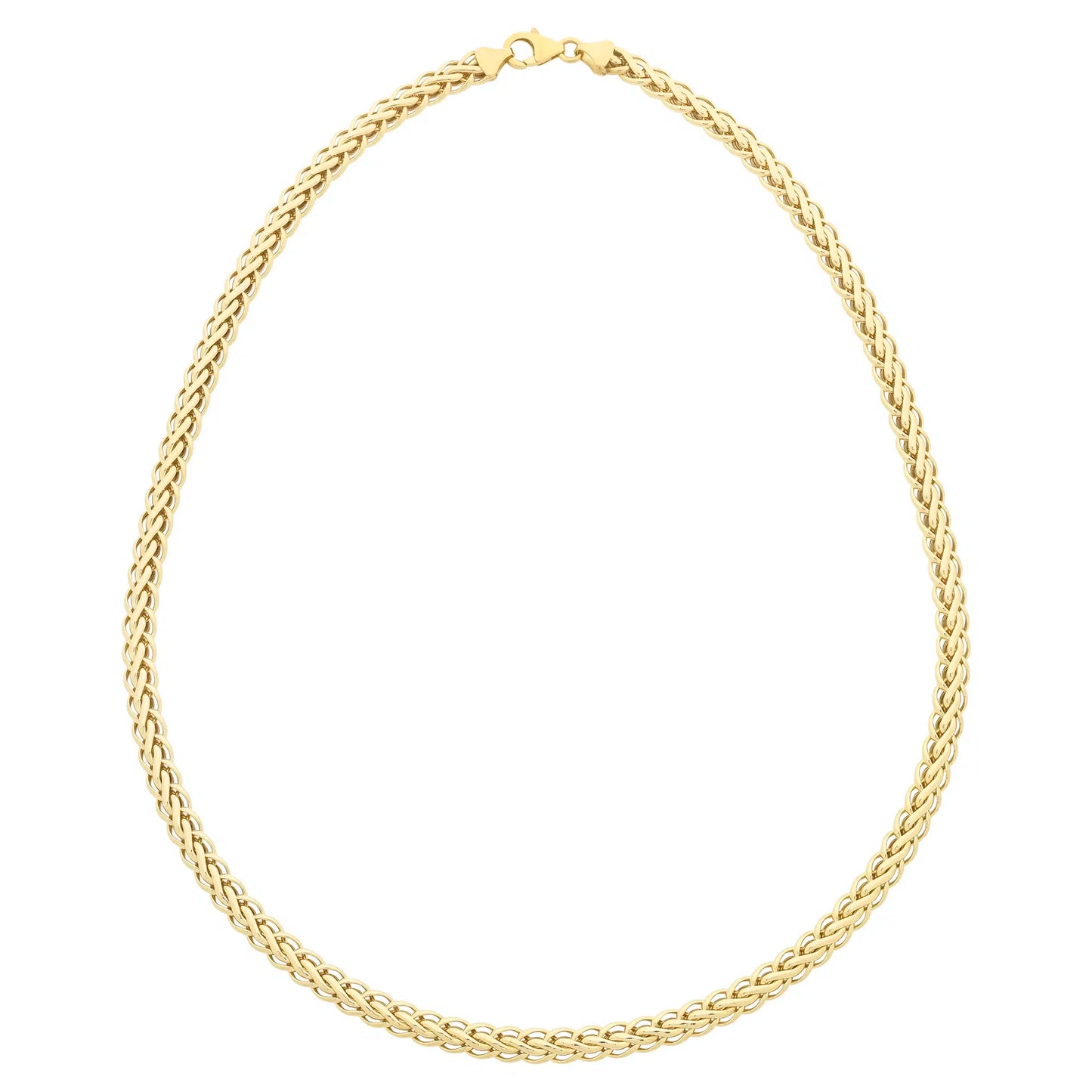 9ct Yellow Gold Silver Filled Chain