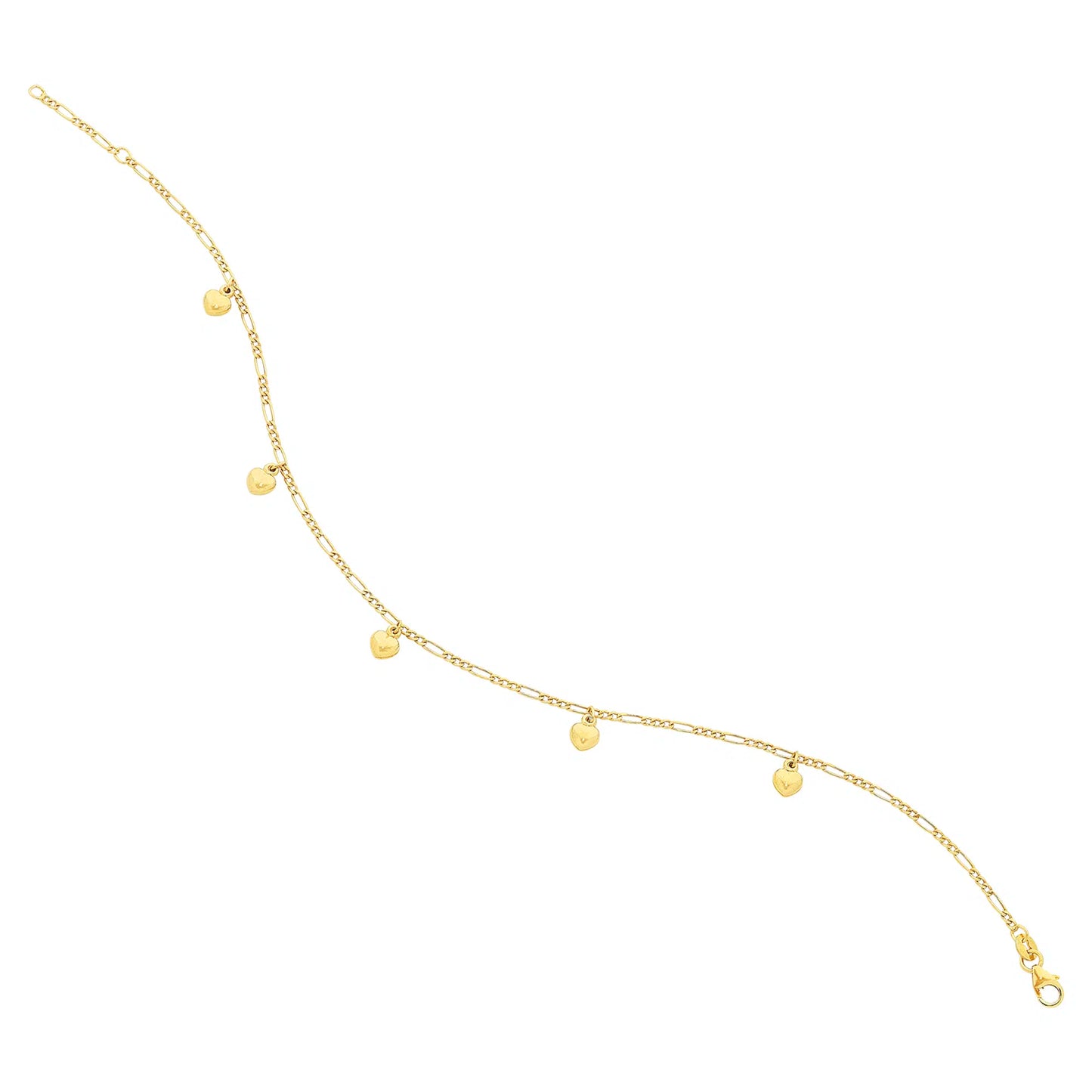 9ct Yellow Gold Anklet