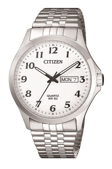Citizen Gents Watch Bracelet Stainless Steel WR50m