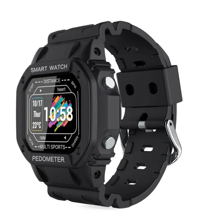 Cactus Fitness Tracker Smart Watch Black