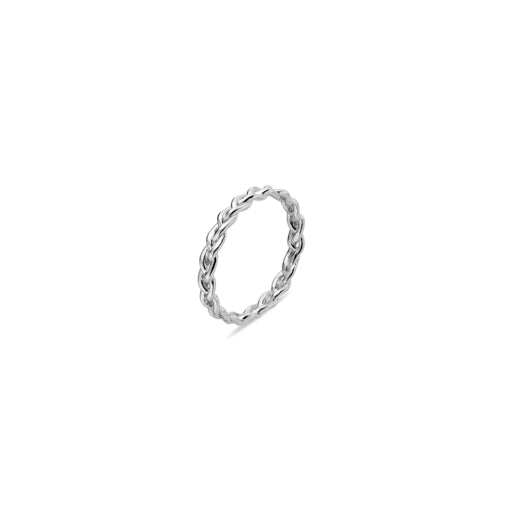 Sterling Silver Plait Ring