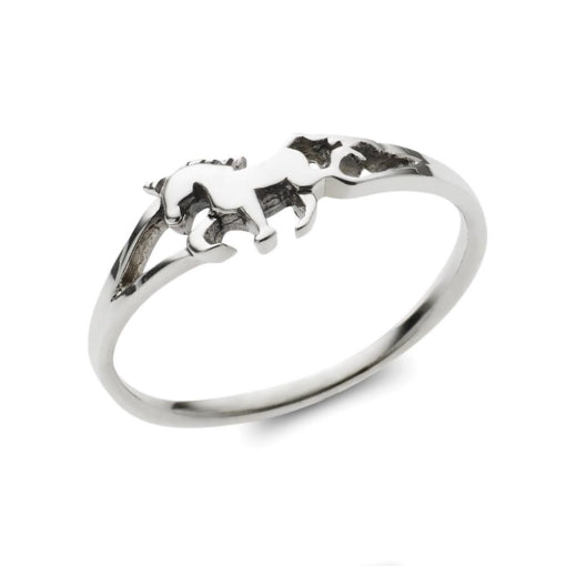 Sterling Silver Horse Ring