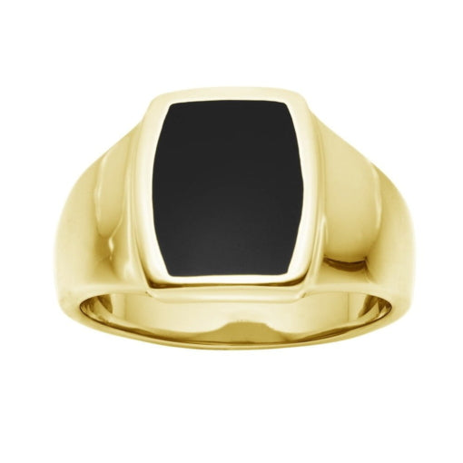 Stainless Steel Polished Signet Ring