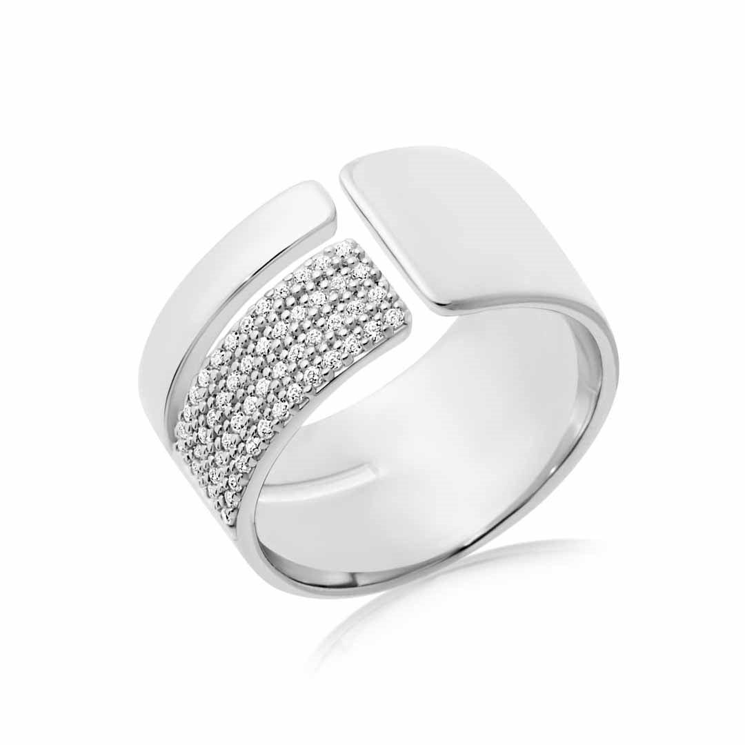 Sterling Silver CZ Ring