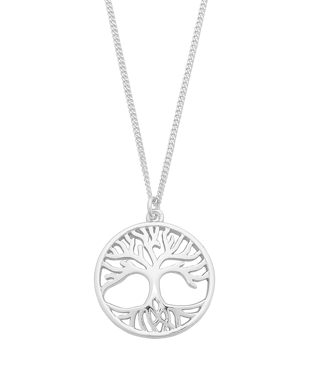 Sterling Silver Family tree pendant