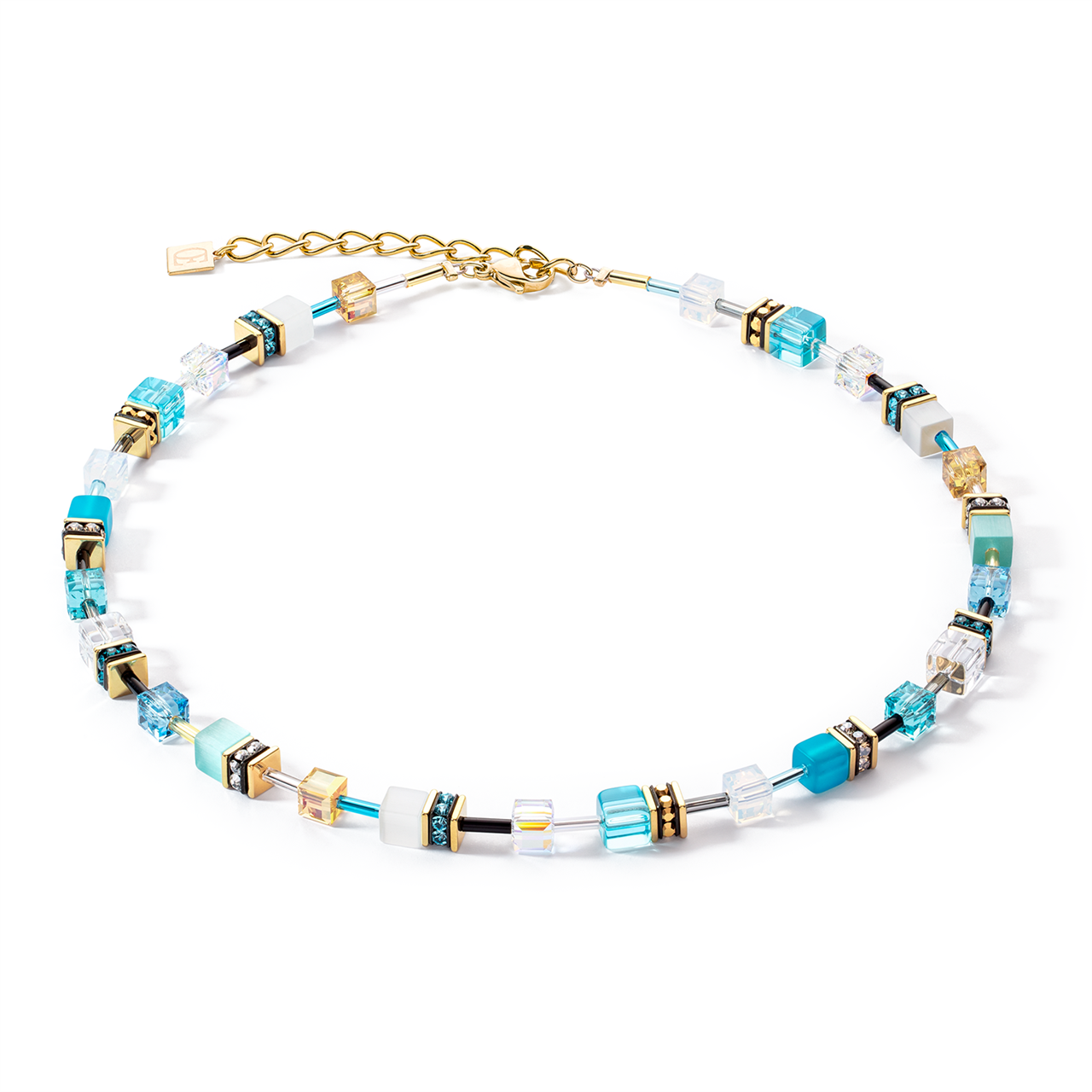 Coeur de Lion Geo Cube Necklace