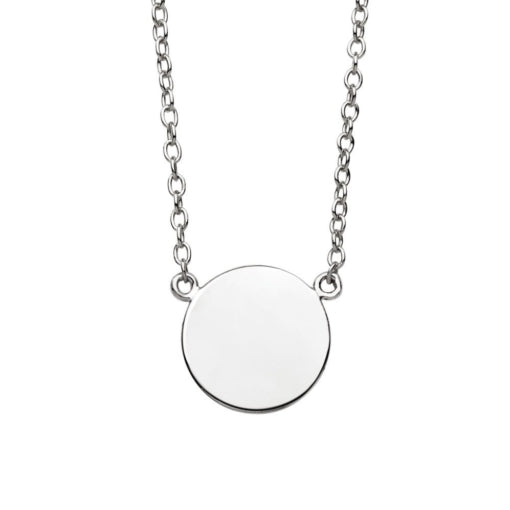 Sterling Silver Circle Pendant