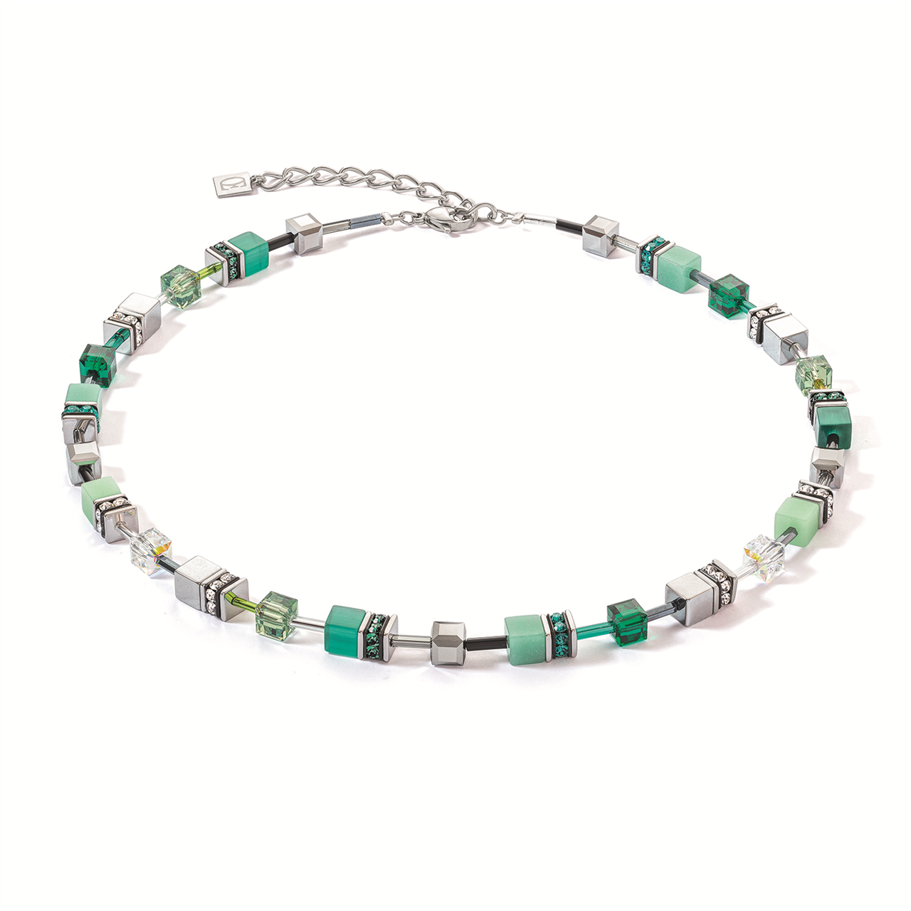 Coeur de Lion Geo-Cube Necklace