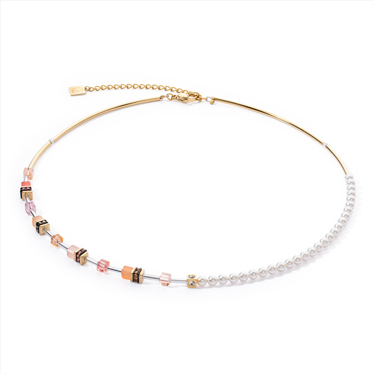 Coeur de Lion Geo-Cube Necklace
