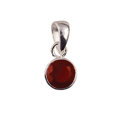 Sterling Silver Birthstone Pendan