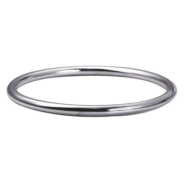 Sterling Silver Solid Bangle