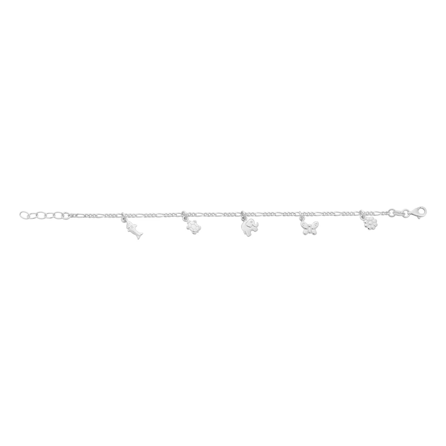 Sterling Silver Charm Bracelet