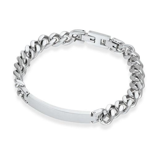 Gents Stainless Steel ID Bracelet