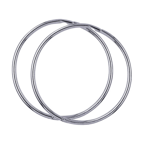 Sterling Silver Plain Sleepers