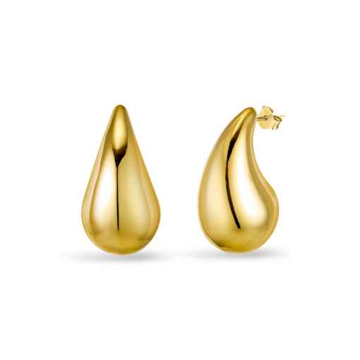 Gold Plated Stainless Steel Earrings