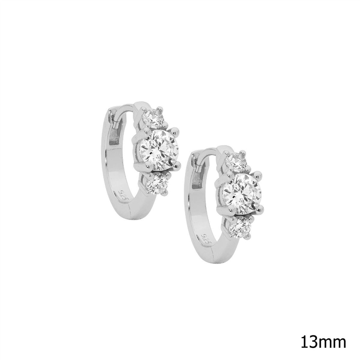 Sterling Silver Hoop Earrings