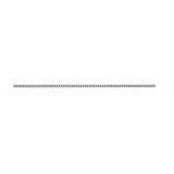 Sterling Silver Diamond Cut Curb Chain