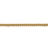 Sterling Silver Diamond Cut Curb Chain | HGP