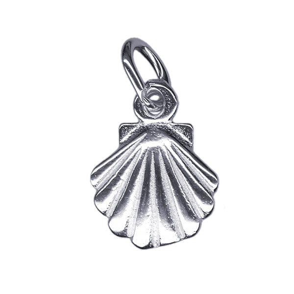 Sterling Silver Scallop Shell Charm