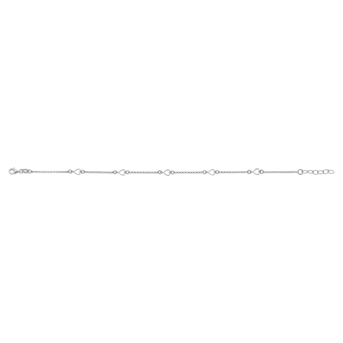 Sterling Silver Belcher Anklet