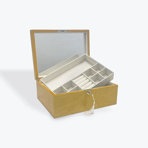 Jewellery Box Large Woodgrain Pine