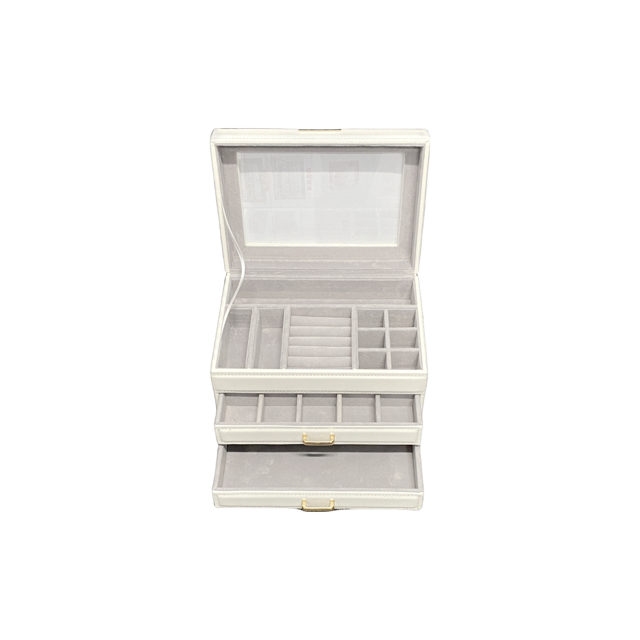 Glass Top Jewell Box