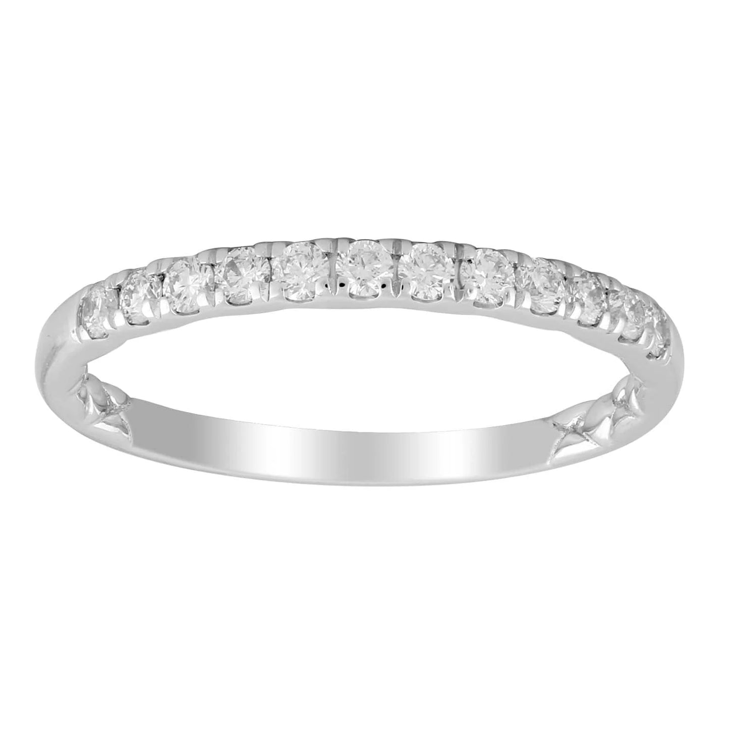 9ct White Gold Diamond Ring