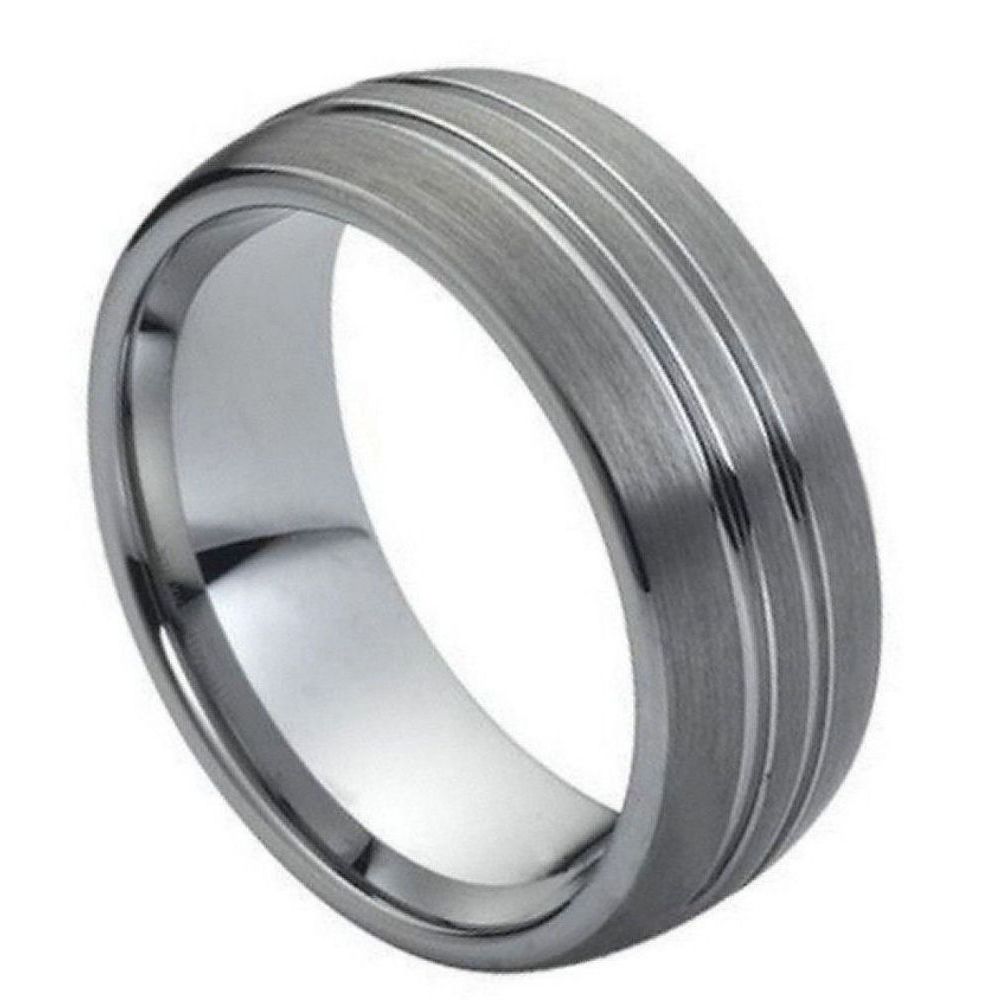 Gents Tungsten Ring