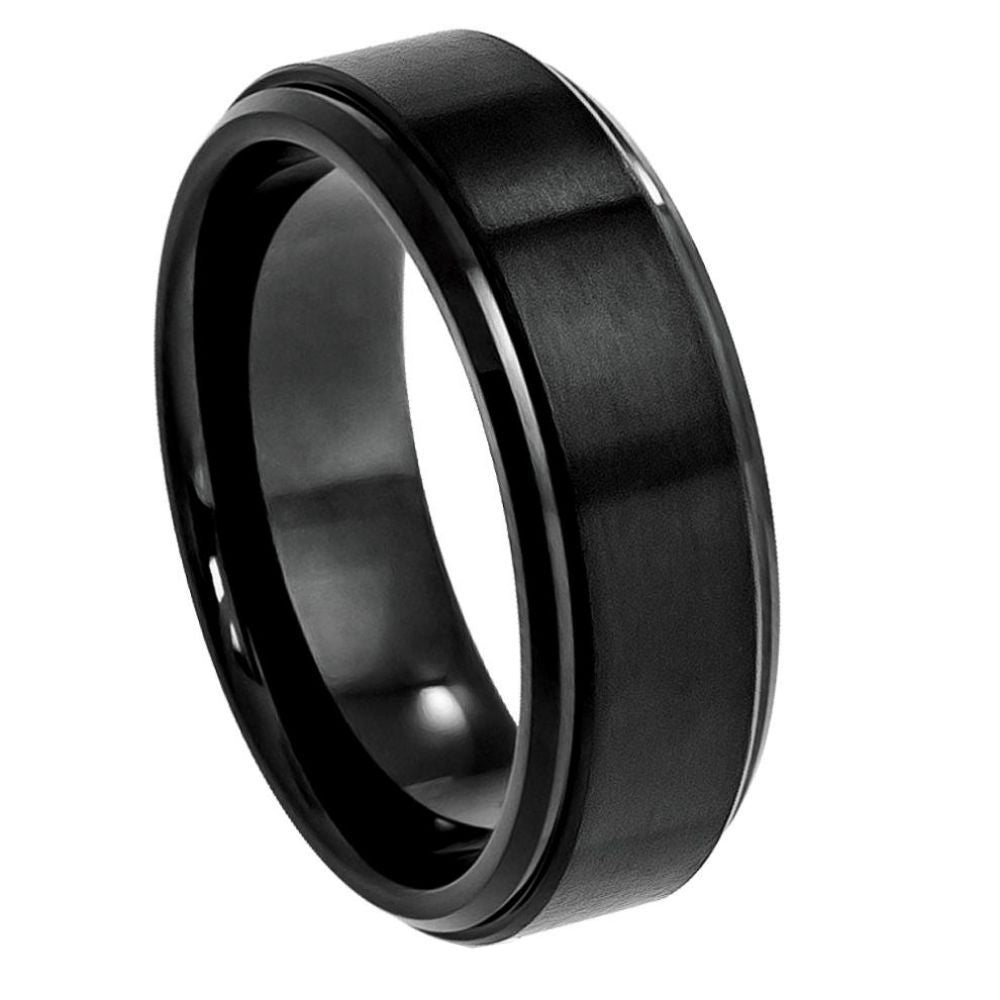 Gents Tungsten Ring