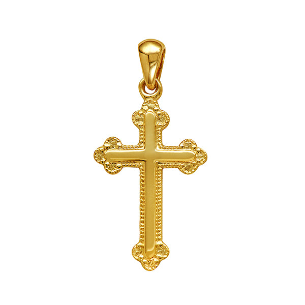 9ct Yellow Gold Cross