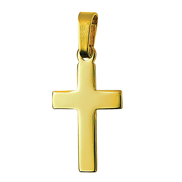 18ct Yellow Gold Cross