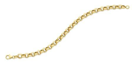 9ct YG SF Bracelet