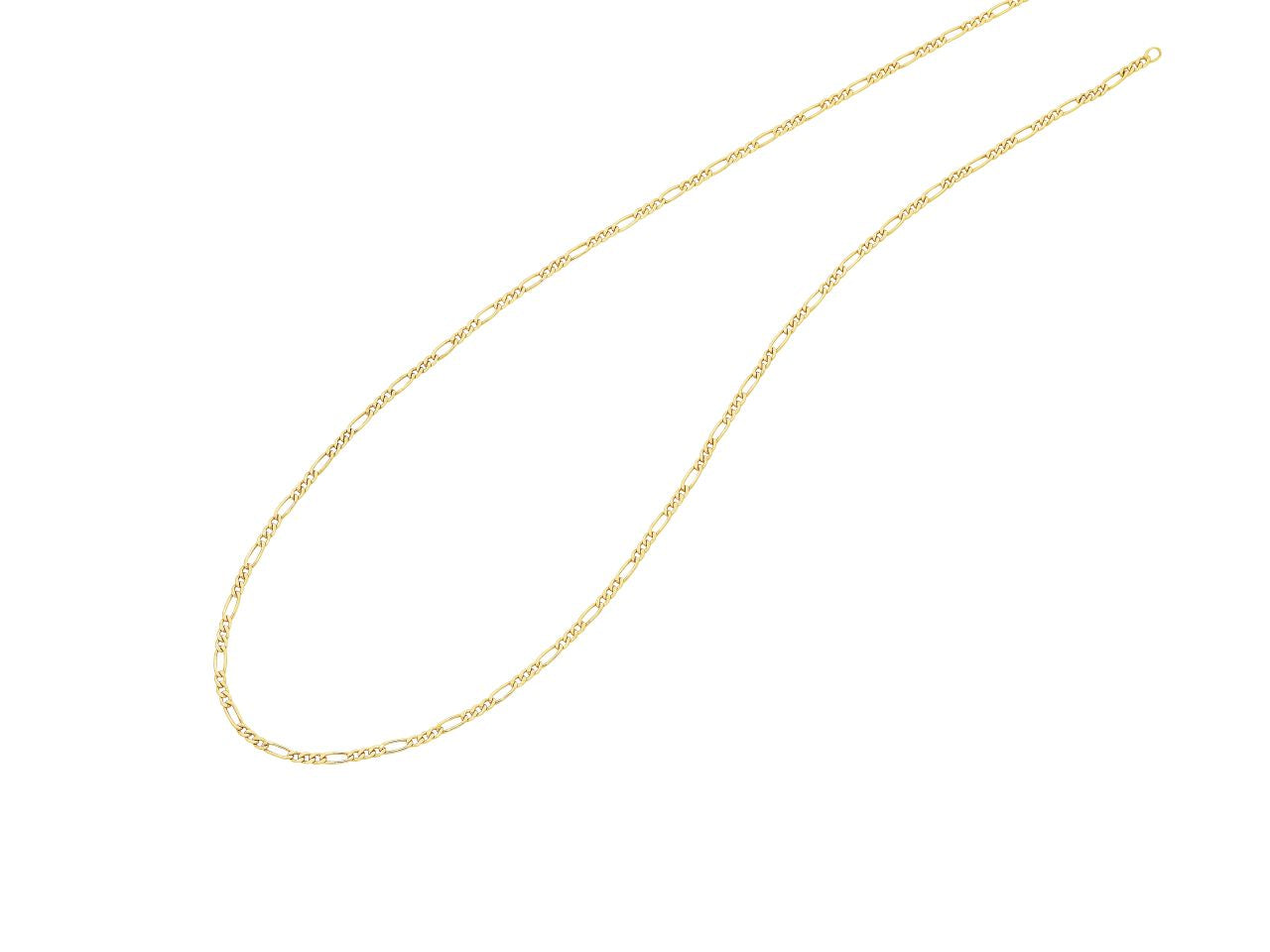 9ct Yellow Gold Figaro Chain | 50cm