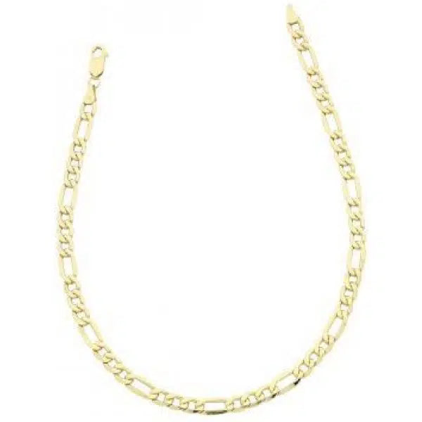 9ct Yellow Gold Figaro Chain | 55cm