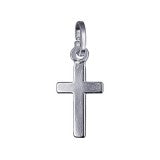 Stg Silver Small Flat Cross