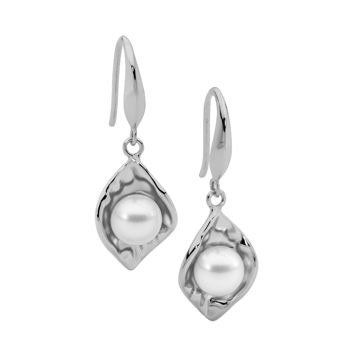 Sterling Silver Freshwater Pearl Earrings