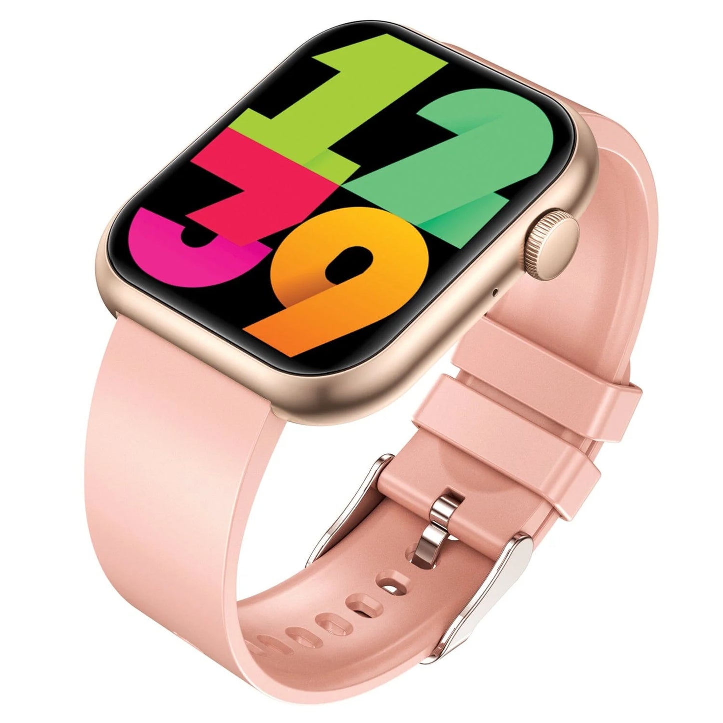 Cactus Smartwatch w/ Pink Silicon Band