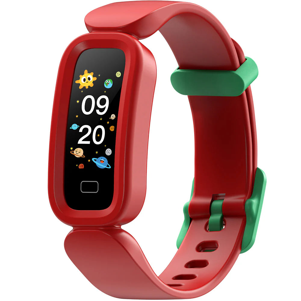 Cactus Fitness Tracker Smart Watch Red Band