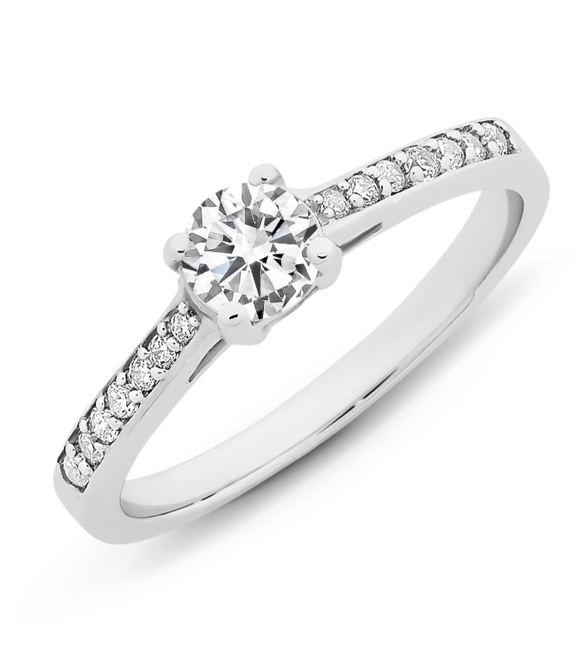 Sterling Silver Cubic Zirconia Ring