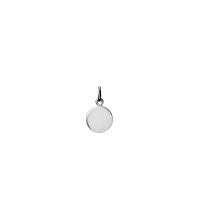 Sterling Silver Disc Pendant