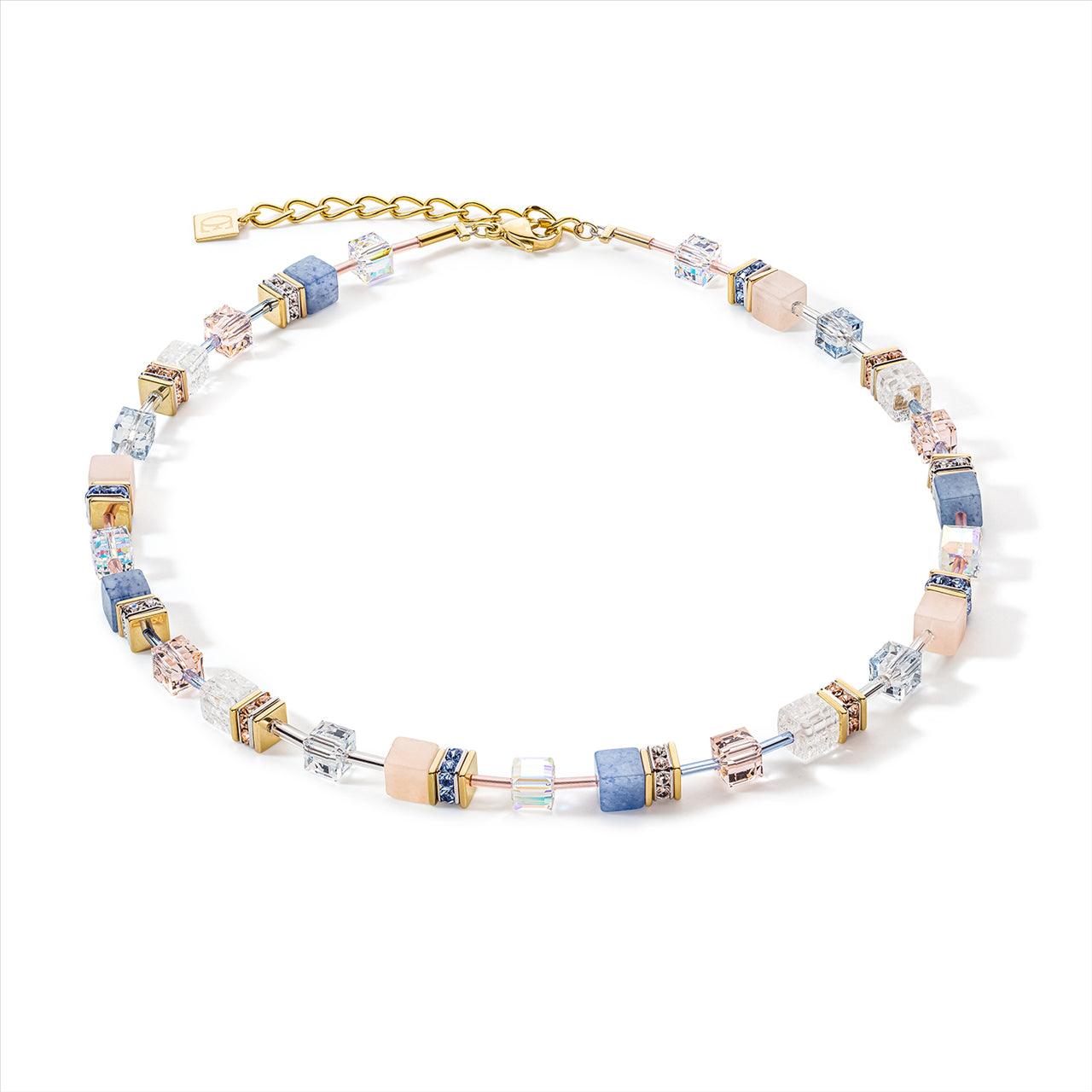 Coeur de Lion Geo-Cube Necklace